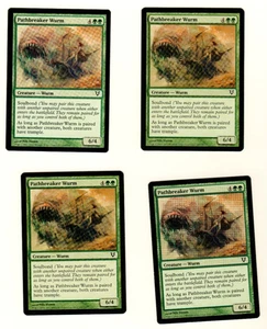 Set Of 4 Pathbreaker Wurm Avacyn Restored 188/244 Magic the Gathering MTG Card - Picture 1 of 4