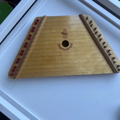 The Music Maker Nepenenoyka Lap Harp Instrument Comes With Sheet Music - Image 1 of 4