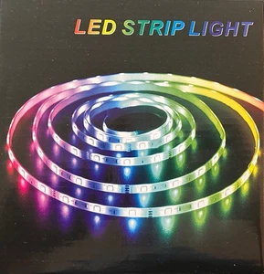 LED Band 10m selbstklebend IP65 Streifen 30 LEDs/m Stripe 5050 Fernb RGB 12V 049 - Bild 1 von 12