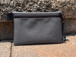 Cordura Zip Pouch 10x6, 1000D Tactical Ditty Bags for Camping, Hiking & Camping - Picture 1 of 23