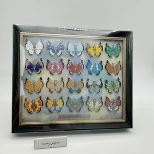 Pokemon Komplett Set 20 Pins Sammlung Vivillon Pokemon Figur mit Rahmen z65 - Bild 1 von 13