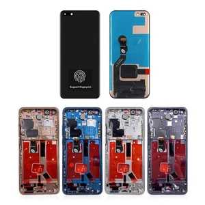 For Huawei P40 Pro LCD OLED Display Touch Screen Digitizer w/ Frame Replacement - Picture 1 of 18