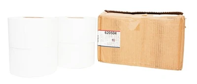 Compulabel Thermal Transfer Shipping Labels in White 4" x 2 1/2" Set of 4 Rolls - Image 1 of 4