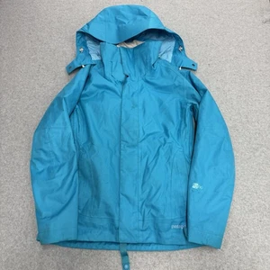 Chaqueta Patagonia Azul Cremallera Completa Torrentshell H2No Rain Con Capucha Para Mujer Talla XS - Imagen 1 de 7