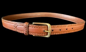 Cole Haan Men’s Belt 36-38 Brown Leather - Picture 1 of 5