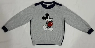 Janie & Jack Disney Mickey Mouse Cotton Sweater Size 6 in New Condition! - Image 1 of 4