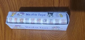 Nuevo 10 Rollos Lindo Surtido Washi Tape Kuromi My Melody ¡Brillo! - Imagen 1 de 4