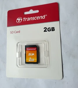 TRANSCEND 2GB SD MEMORY CARD TS2GSDC - Picture 1 of 4