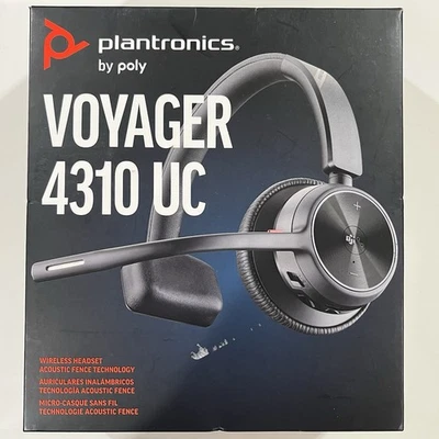 Plantronics by POLY Voyager 4310 UC Single Ear Wireless Bluetooth Headset - Image 1 of 4
