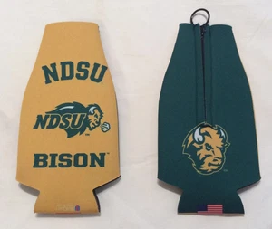 NEU Menge 2 NDSU North Dakota State University BISON KOOZIE BIERFLASCHENHALTER - Bild 1 von 1