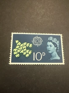 GB 1961 European Post Telecommunication Conference 10d Green Mint Stamp - Bild 1 von 2