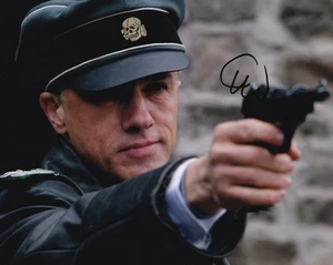 CHRISTOPH WALTZ signed Autogramm 20x25cm INGLOURIOUS BASTERD in Person autograph - Bild 1 von 1