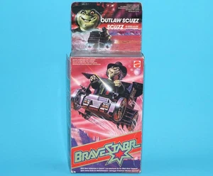 BRAVESTARR OUTLAW SKUZZ COMPLETE BOXED EURO BOX 1986 MATTEL MOTU - Picture 1 of 13