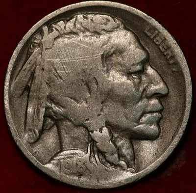 1918-D Denver Mint Buffalo Nickel - Image 1 of 2
