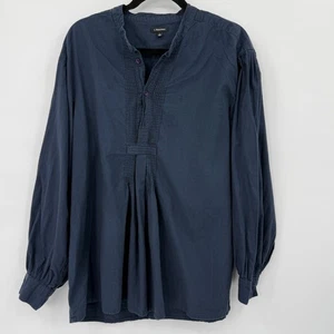 J Peterman Gr. L Otavalo Mountain Hemd Blau Button-Down Unisex Seinfeld - Bild 1 von 9