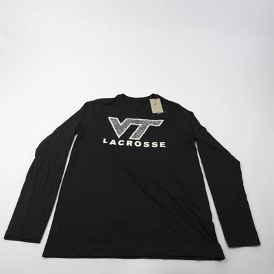Virginia Tech Hokies Nike 长袖衬衫 男式 黑色 全新 — 第 1/4 张图片