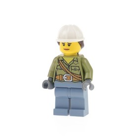 1x Lego Minifigure City Volcano Explorer Volcano Explorer Helmet 60125 cty0687