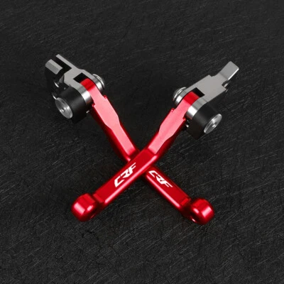 Aluminium CNC Brake Clutch Levers For Honda CRF150R 2007-2018 CRF450R 2002-2003 - Image 1 of 4