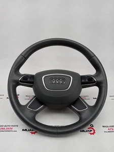VOLANTE 4 RADIOS CUERO BEIGE TRUFA 8R0419091BD AUDI Q5 SQ5 2013-2017 - Imagen 1 de 7