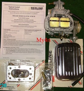 Kit Carburador Redline Toyota 20r 22r Weber 38 k746 con estrangulador eléctrico  - Imagen 1 de 1