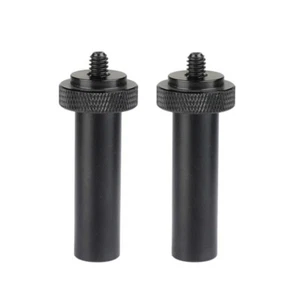 2x CAMVATE 2" Longitud 15mm Micro Rod Mount 1/4"-20 Macho a Hembra Adaptador de Rosca - Imagen 1 de 5