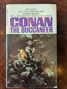 Conan The Buccaneer Robert E. Howard Lancer 1st Print 1971 Frank Frazetta Nice! - Imagen 1 de 4