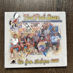 Fort Peck Sioux Singers. (Native American Singing) Sioux Pow Wow Songs - Picture 1 of 2