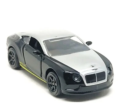 Majorette Bentley Continental GT V8 S Breitling черный 1:64 (3») дефекты 001 - Изображение 1 из 4