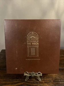 Greatest Recordings of the 1950's 5 Cassette Box Set Vintage 1951 Music Tapes - Picture 1 of 11