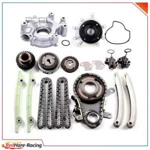 Timing Chain Water Oil Pump Kit For Dodge Dakota Durango Ram Jeep 4.7L 03-08 - Picture 1 of 1