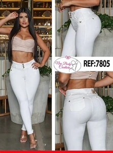 Jeans Bon Bon up Levanta cola colombianos butt lifter high waist 7805 - Picture 1 of 5
