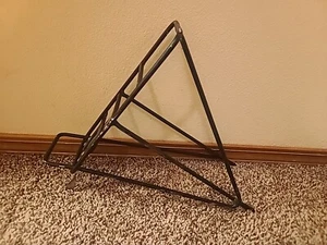 Rear Bike Rack Cargo Carrier Black - Picture 1 of 7