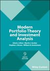 Moderne Portfoliotheorie und Anlageanalyse, Taschenbuch von Elton, Edwin J....