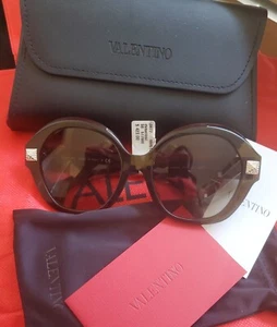 New $450 Valentino Garavani Sunglasses Authentic studded ringstone - Picture 1 of 24