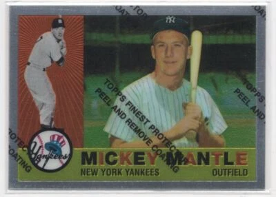 1996 Topps Mickey Mantle Finest Jay Payton New York Mets #350 - Image 1 of 2