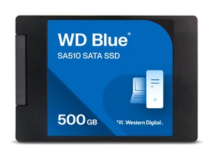 WD Blue SSD 500GB 2,5" SATA III SA510 Intern 7mm - Bild 1 von 3