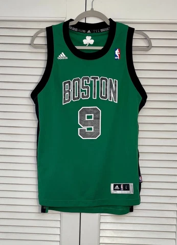 Adidas Boston Celtics Rajon Rondo #9 NBA Kids Jersey Youth Size Large Cover