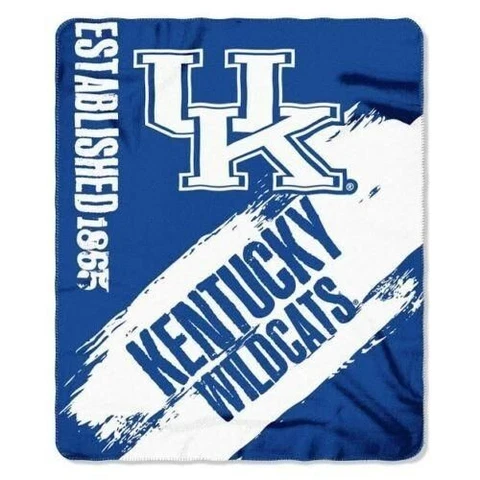 Kentucky Wildcats NCAA Est. 1865 Northwest 50"x60"  Throw     C Cover