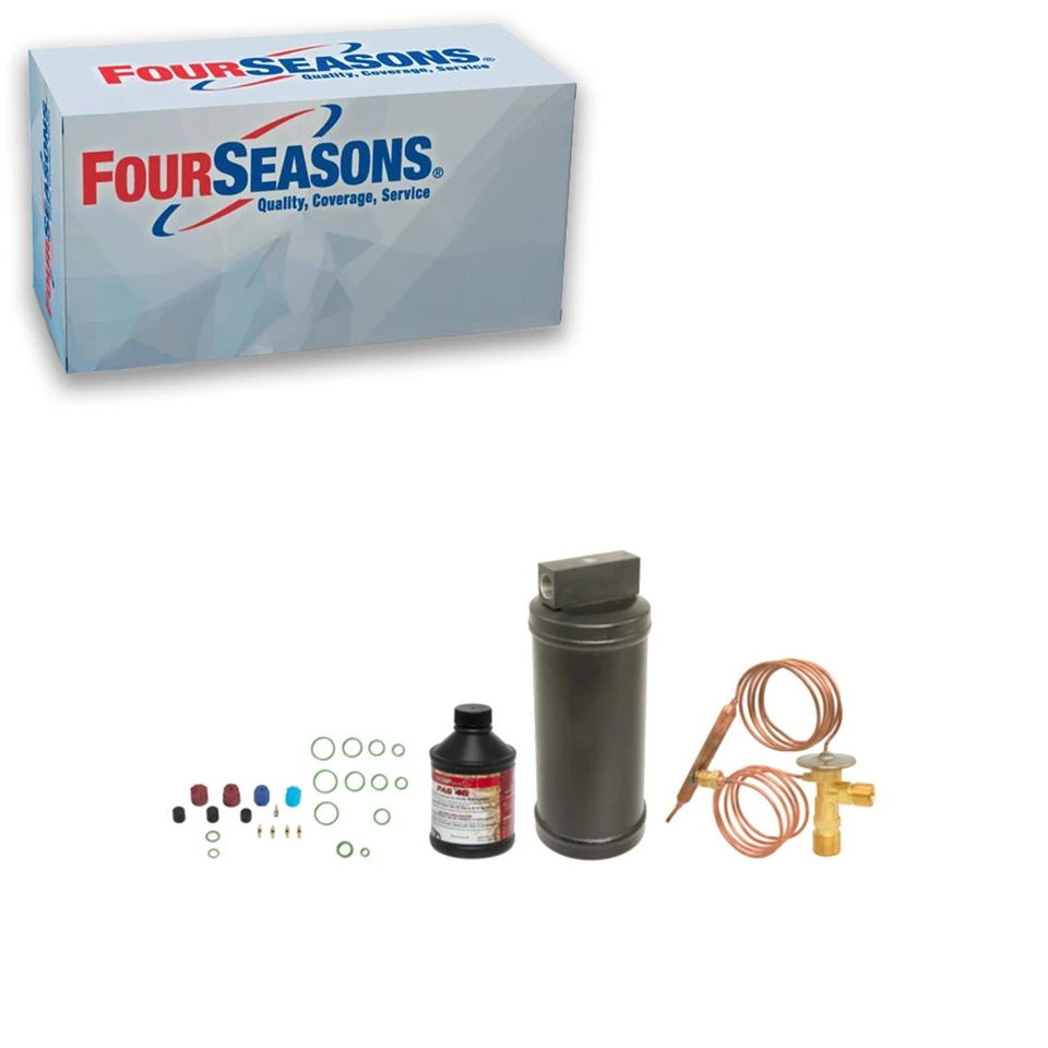 4 Seasons A/C Compressor Replacement Service Kit For 1971-1972 Chevrolet Vega Foto 1 de 4