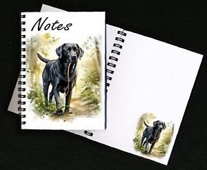 Labrador Retriever Dog Notebook/Notepad + small image on every page by Starprint