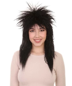 80’s Rockstar Wig Inspired by Tina Turner – Big Funky Glam Rock Hair accessory - Picture 1 of 9