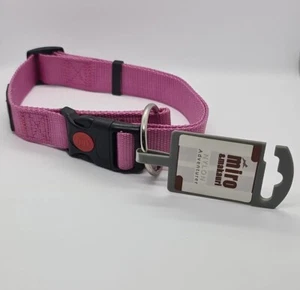 Miro & Makauri Nylon Adventurer Dog Collar pink 2.5x50-65cm - Picture 1 of 5