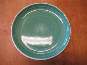 Plato de cena Caleca Italia SÓLIDOS CEPILLO VERDE REMOLINO 11 1/4" 1 EA 2 disponible - Imagen 1 de 3