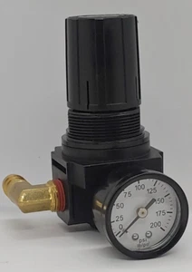 Regulador de presión de aire de 3/8", compresor de aire comprimido con calibre, máximo 125 psi - Imagen 1 de 5