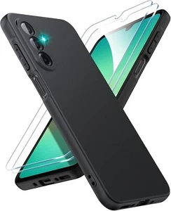 COVER per SAMSUNG GALAXY A26 5G Custodia tpu Matte Opaco + Pellicola VETRO - Zdjęcie 1 z 7