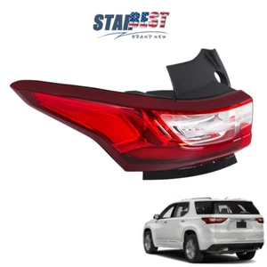 Conjunto de luz trasera lateral izquierda del conductor luz trasera para Chevrolet Traverse 2018-2020 rojo - Imagen 1 de 12