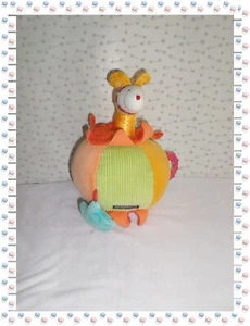 ㉚ - Doudou Eveil Activité Balle Dragobert Grelot Pouet ... Moulin Roty - Picture 1 of 3