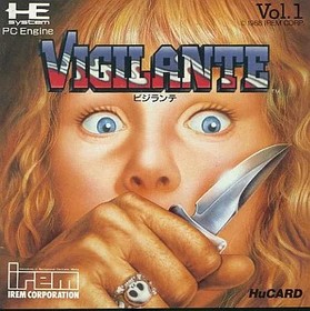 Vigilante PC Engine HuCard Japan Used Missing Box Manual