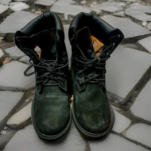 TIMBERLAND Men's Black Suede Boots MODEL 10073 US 7M - Picture 1 of 5