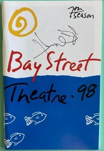Richard Dreyfuss (Only) Signed House Playbill Bay Street 1998 Rue McClanahan - Picture 1 of 1